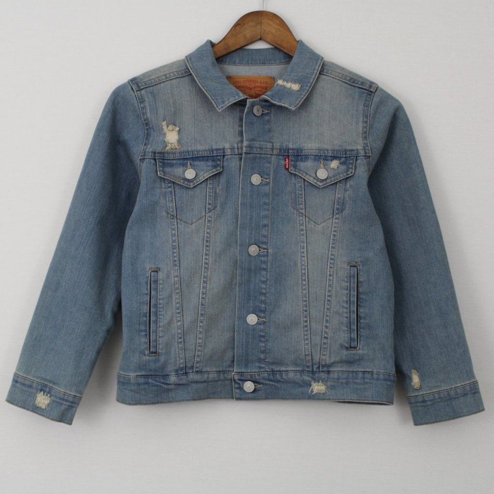 Levi's Women's Button Down Blue Jean Jacket